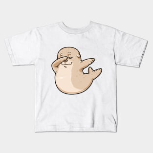 Seal at Hip Hop Dance Dab Kids T-Shirt